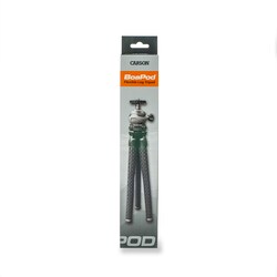 Carson BoaPod Flexible Leg Travel Tripod with Universal Smartphone Adapter
